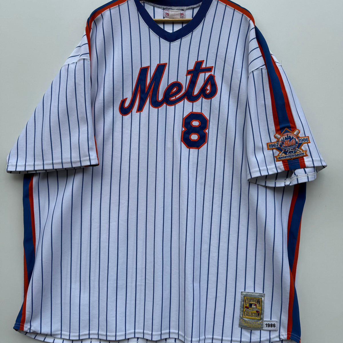 Maglia Baseball New York Mets Gary Carter 8 - 25th anniversary tg. 4XL
