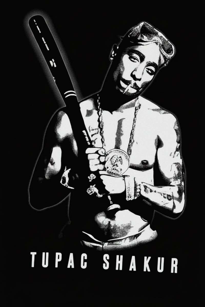 Maglia Tupac Shakur tg. M
