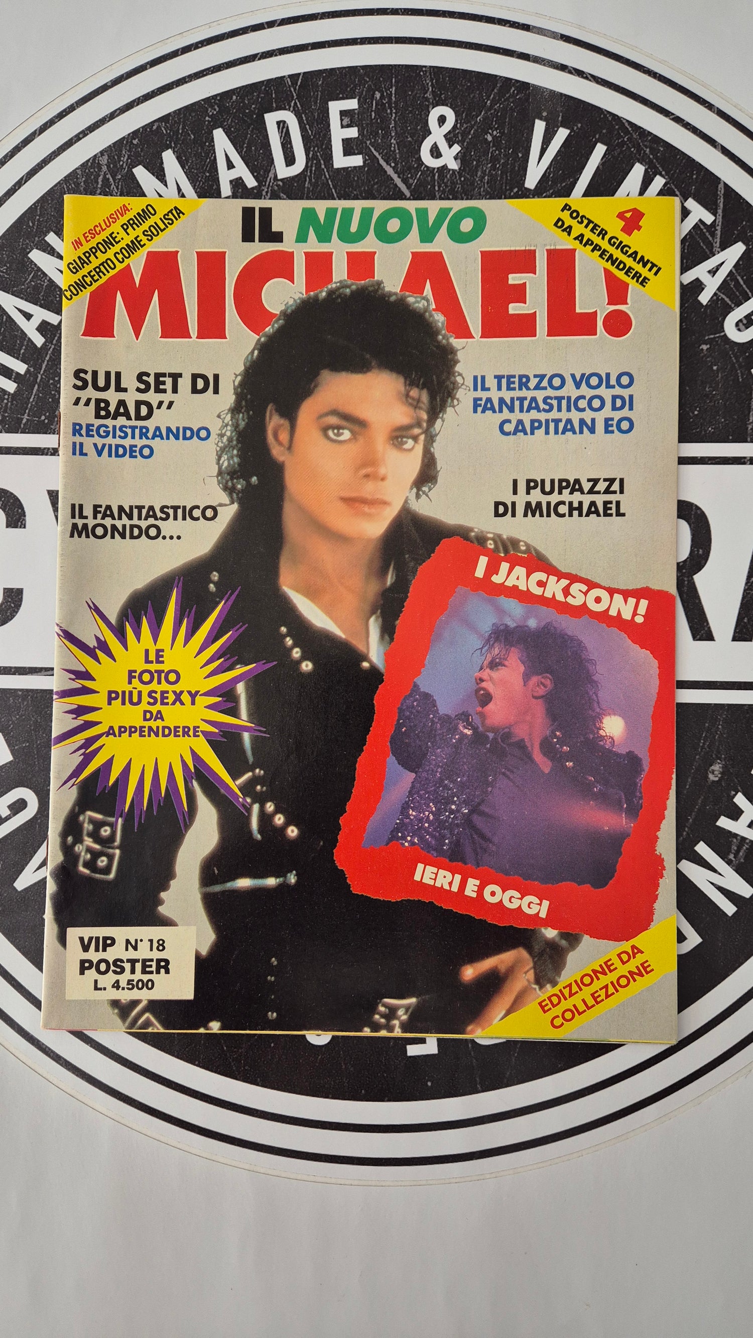 Il nuovo Michael! Vip n.18 anni 90