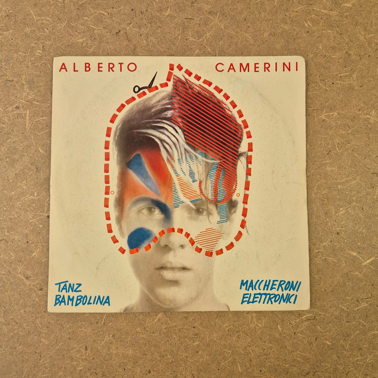 45 giri Alberto Camerini - Tanz bambolina / Maccheroni elettronici