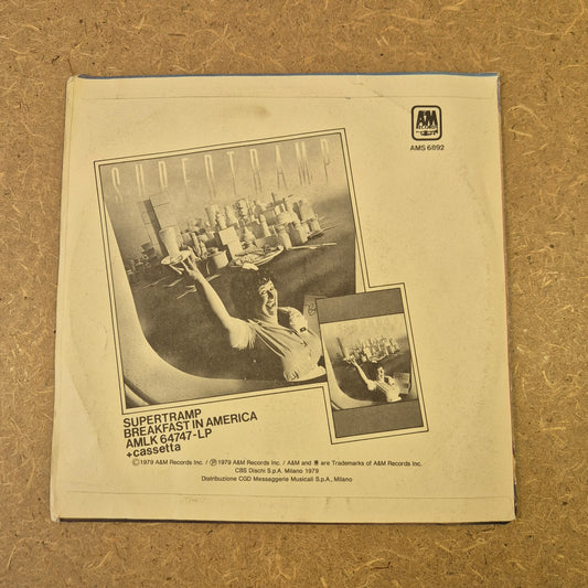 45 giri Supertramp - The logica song