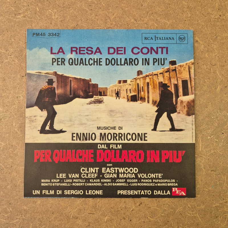 45 giri Ennio Morricone - La resa dei conti / Per qualche dollaro in più