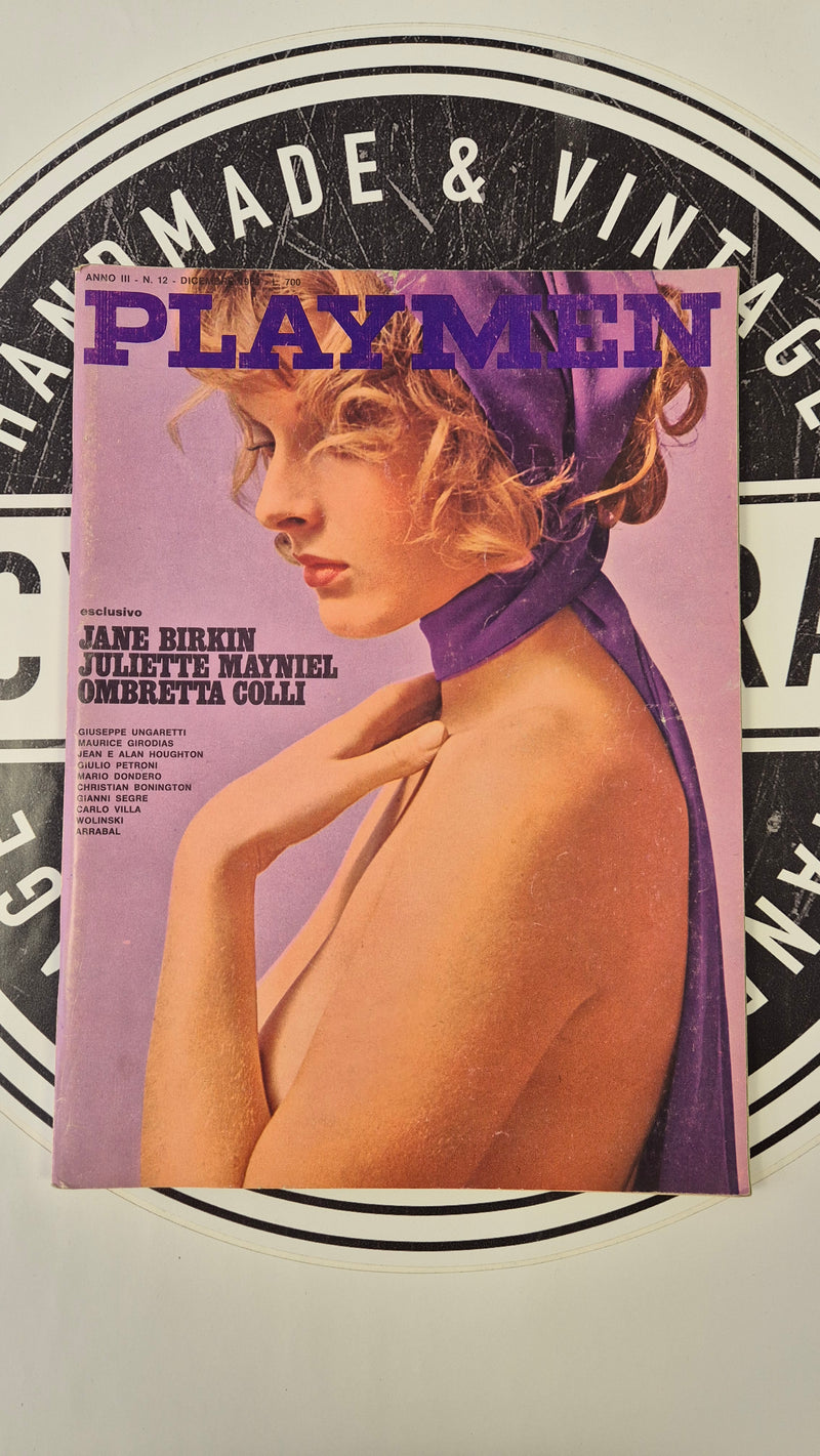 Playmen Anno 3 n.12 dicembre 1969
