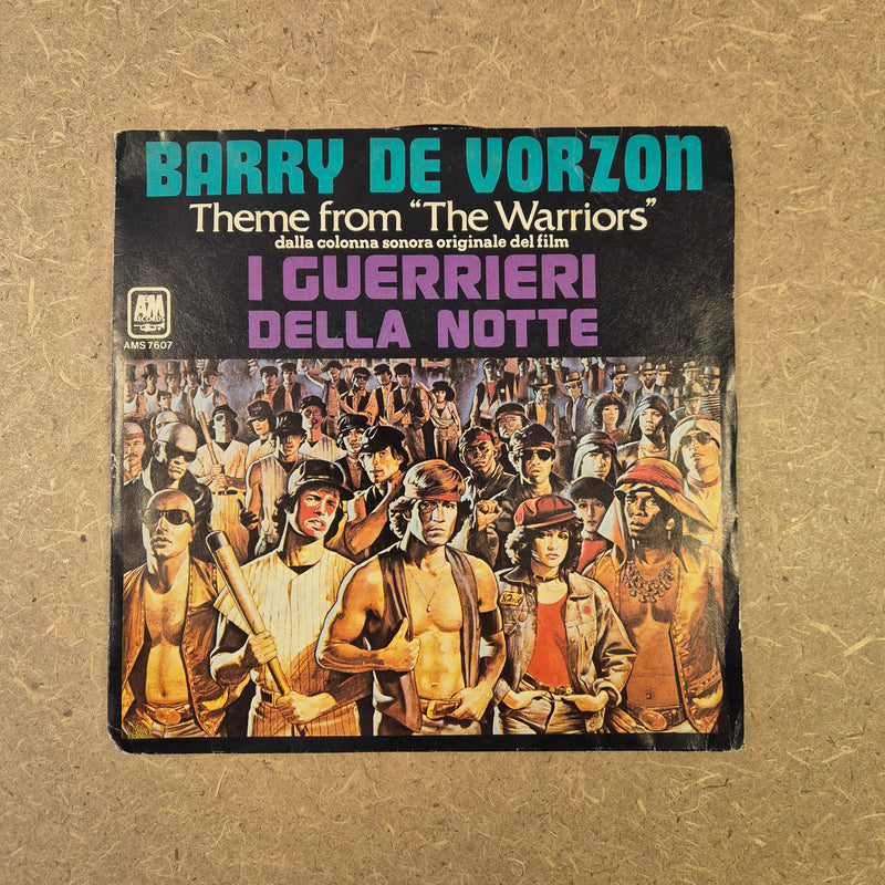 45 giri Barry De Vorzon - I guerrieri della notte