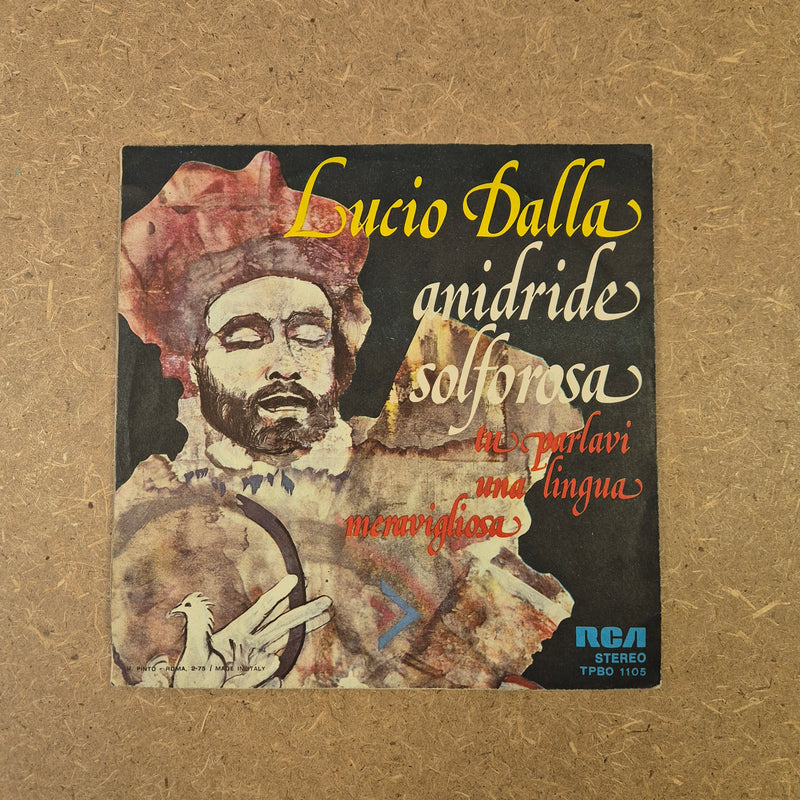 45 giri Lucio Dalla - Anidride solforosa