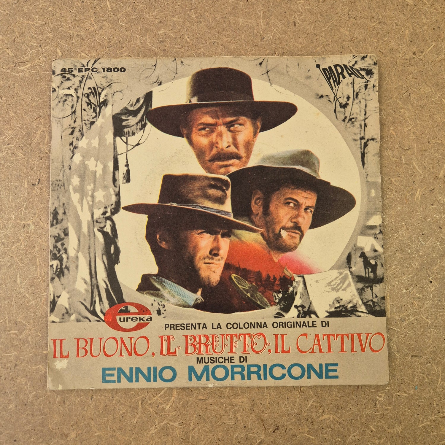 45 giri Ennio Morricone - Il buono, il brutto, il cattivo