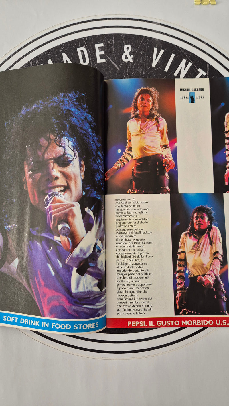 Michael Jackson in concerto Tutto Musica e Spettacolo 1988