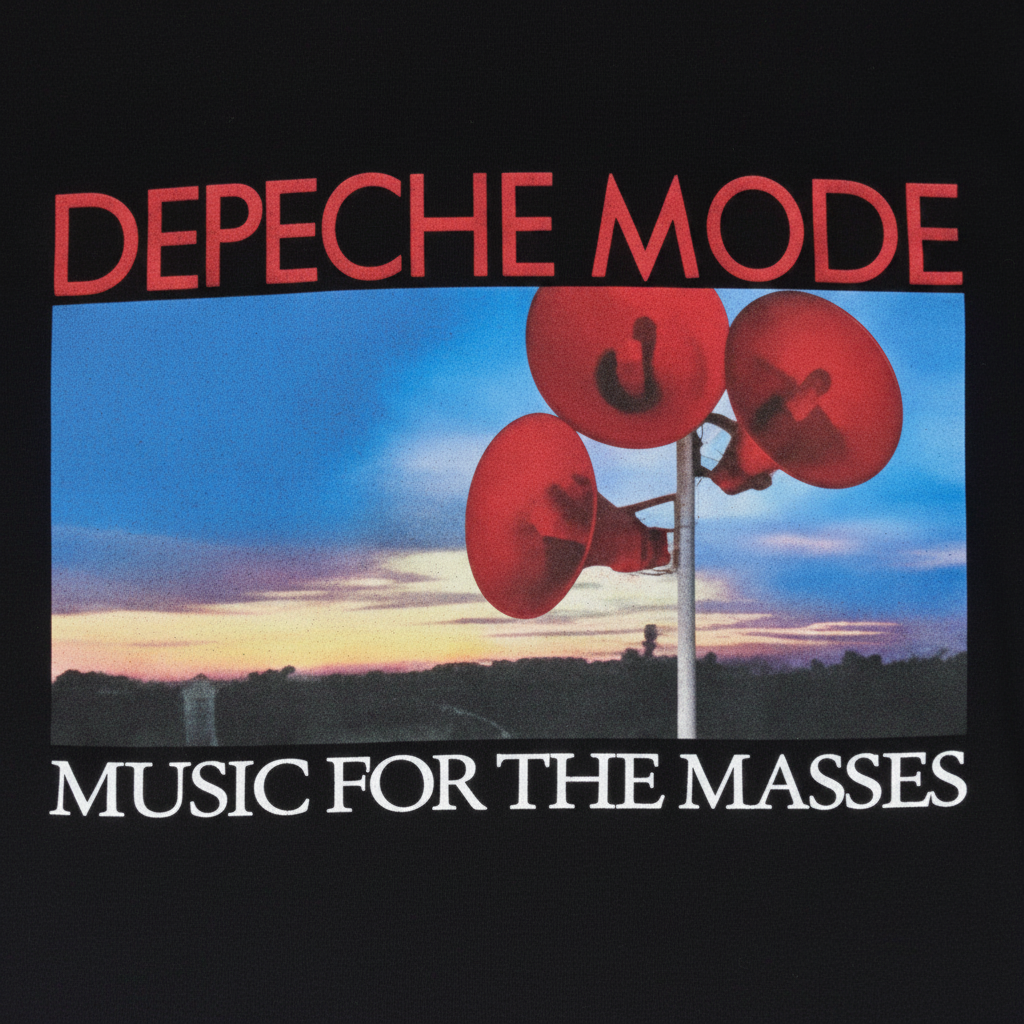 Maglia Depeche Mode Music For The Masses tg. M