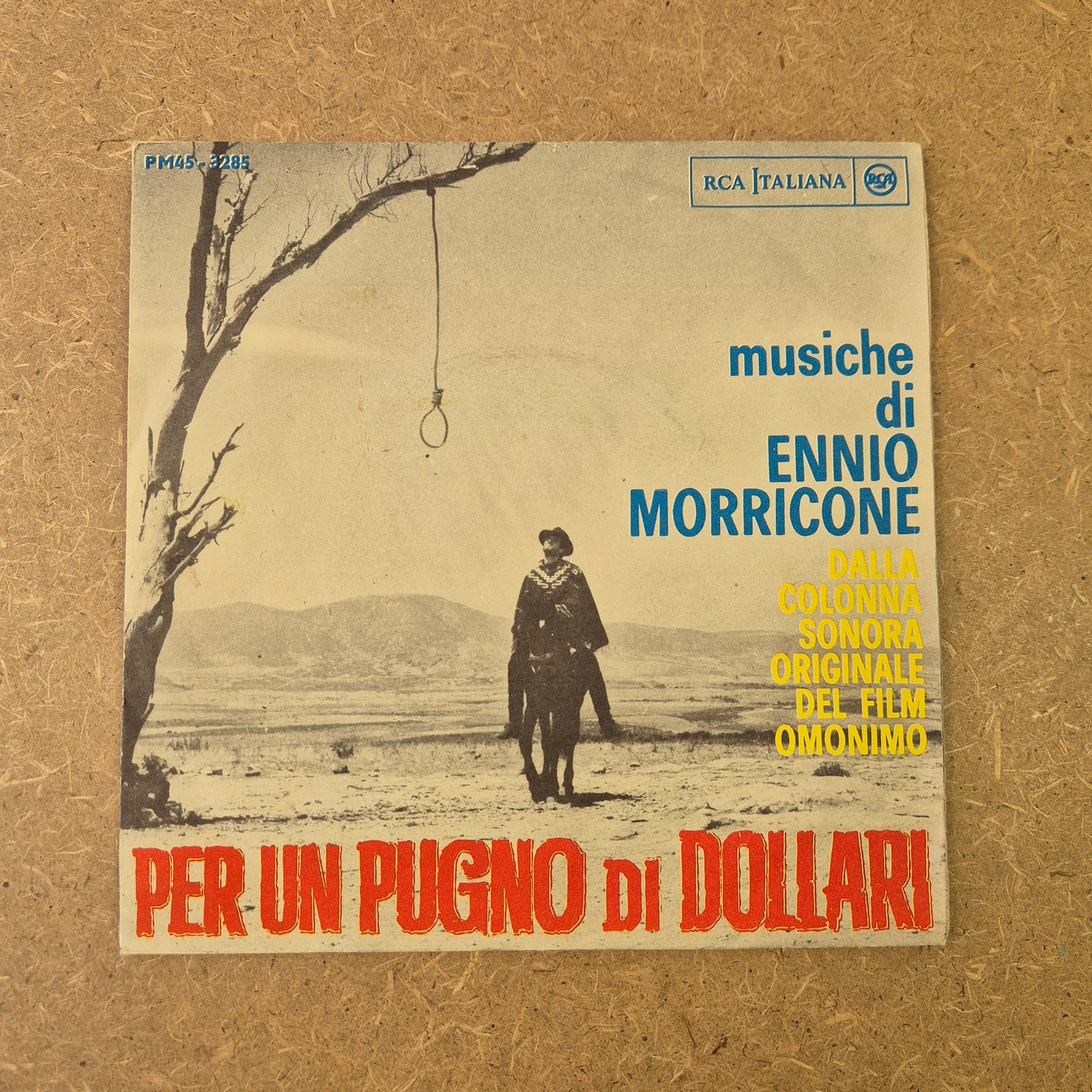 45 giri Ennio Morricone - Per un pugno di dollari
