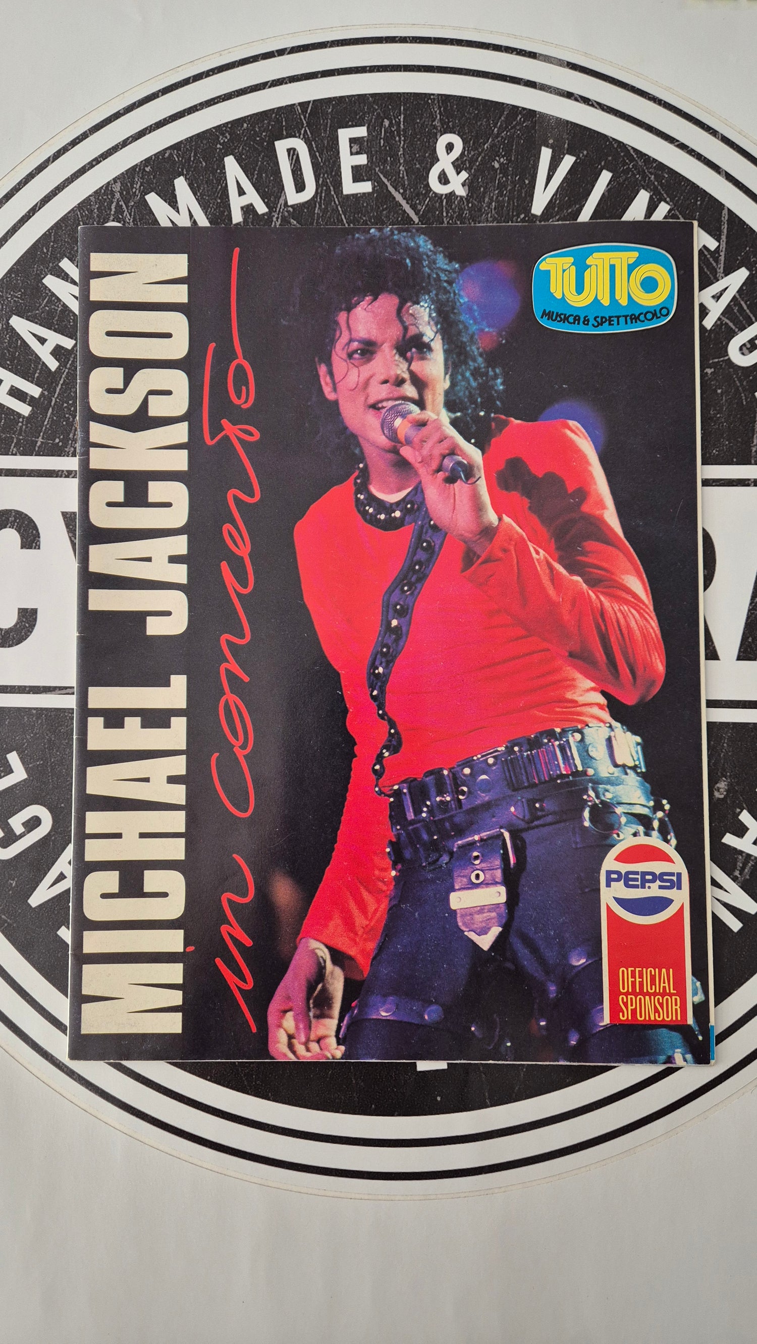 Michael Jackson in concerto Tutto Musica e Spettacolo 1988