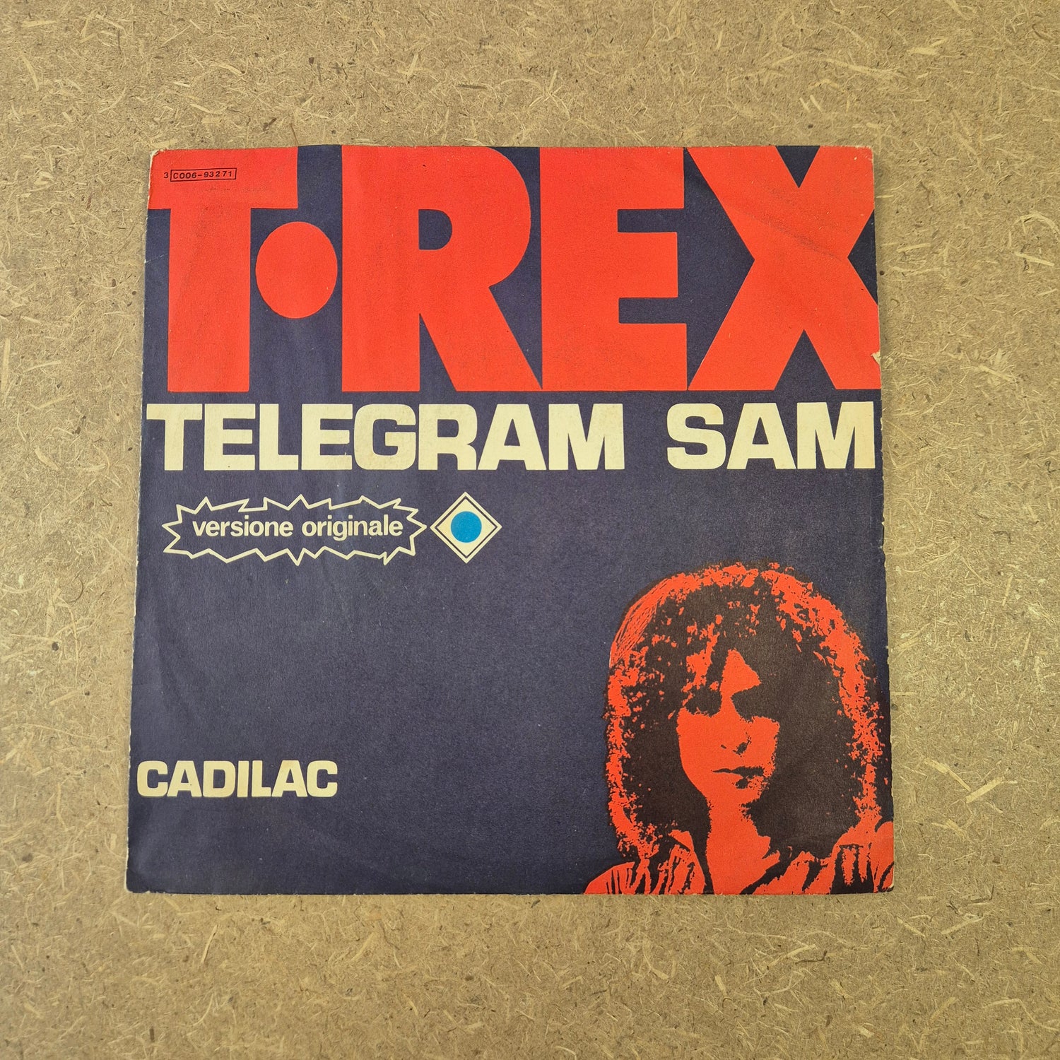45 giri T-Rex - Telegram Sam / Cadilac
