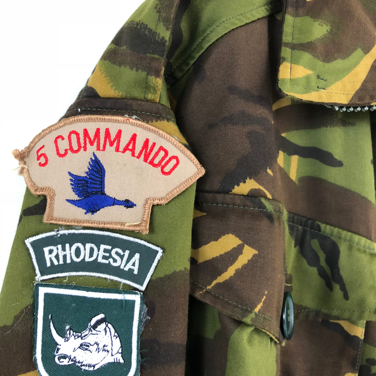 giacca militare smok NATO combat UK VTG 90's TG/XL