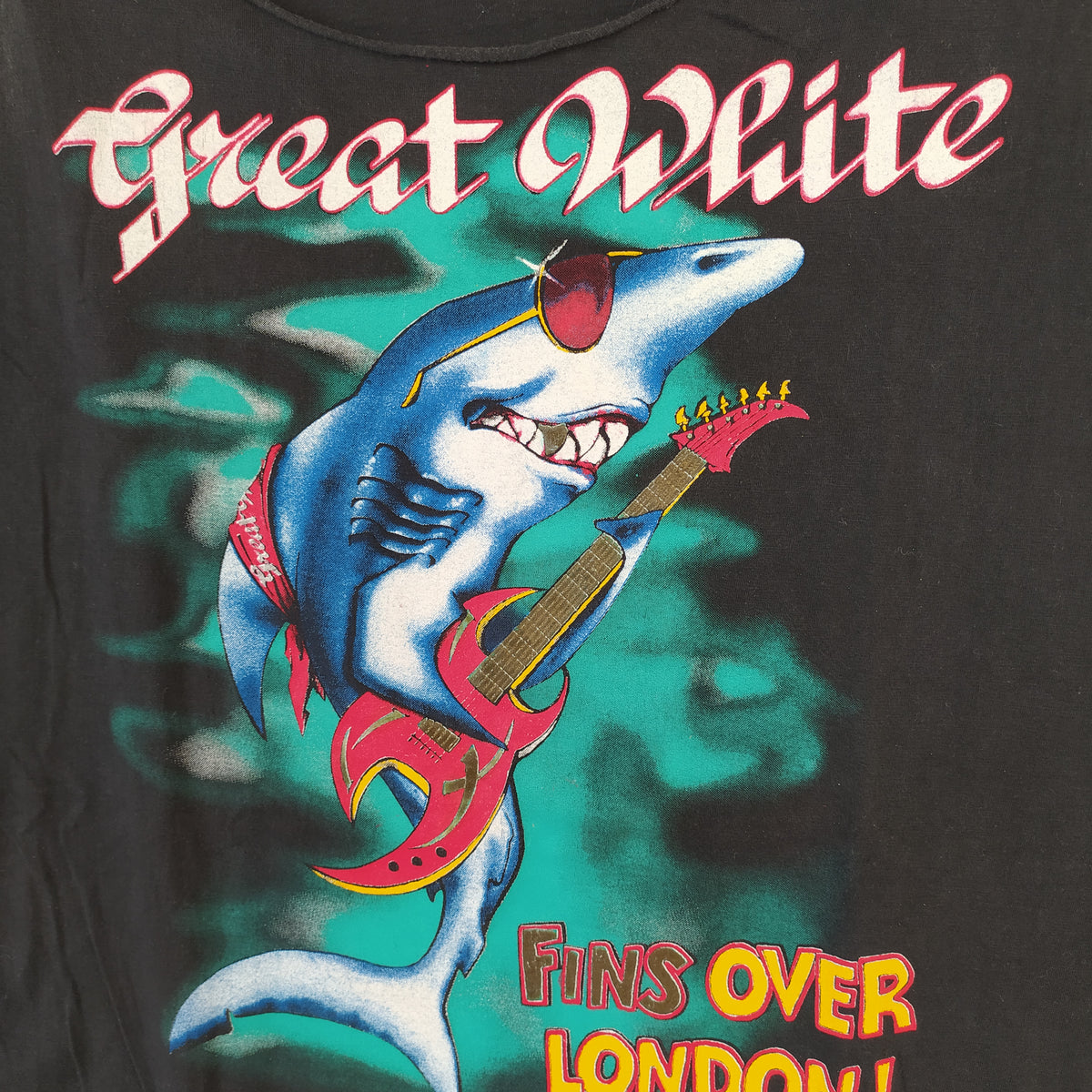 T-shirt Great White 1987