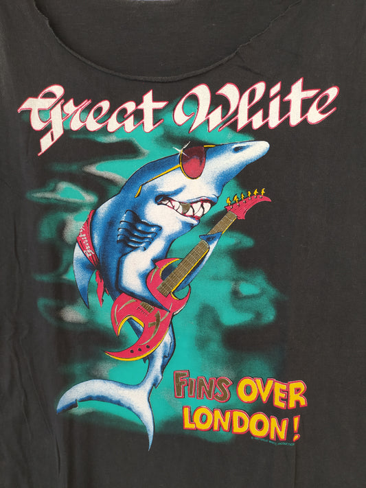 T-shirt Great White 1987