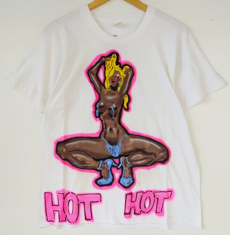 T-shirt Screen Stars 80’s Hot Hot Artwork