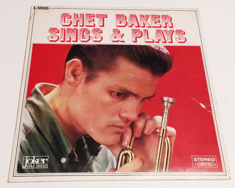 LP CHET BAKER SINGS AND PLAYS WITH LEN MERCER AND HIS  ORCHESTRA