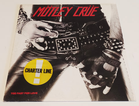 LP MÖTLEY CRÜE TOO FAST FOR LOVE