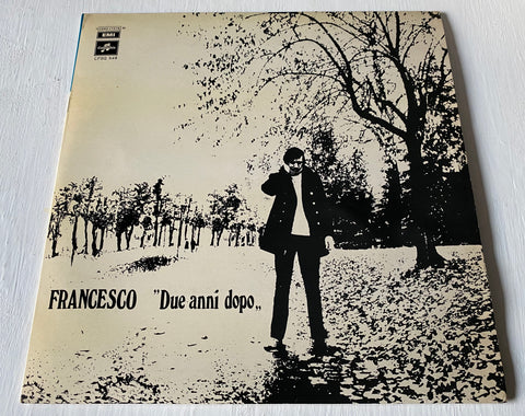 LP ITALIAN FRANCESCO GUCCINI - DUE ANNI DOPO  COLUMBIA CPSQ 549 ANNO 1970