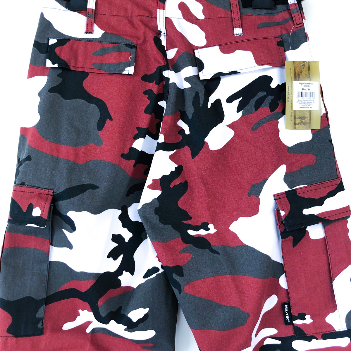 US Red Camo BDU Ranger Field Pants