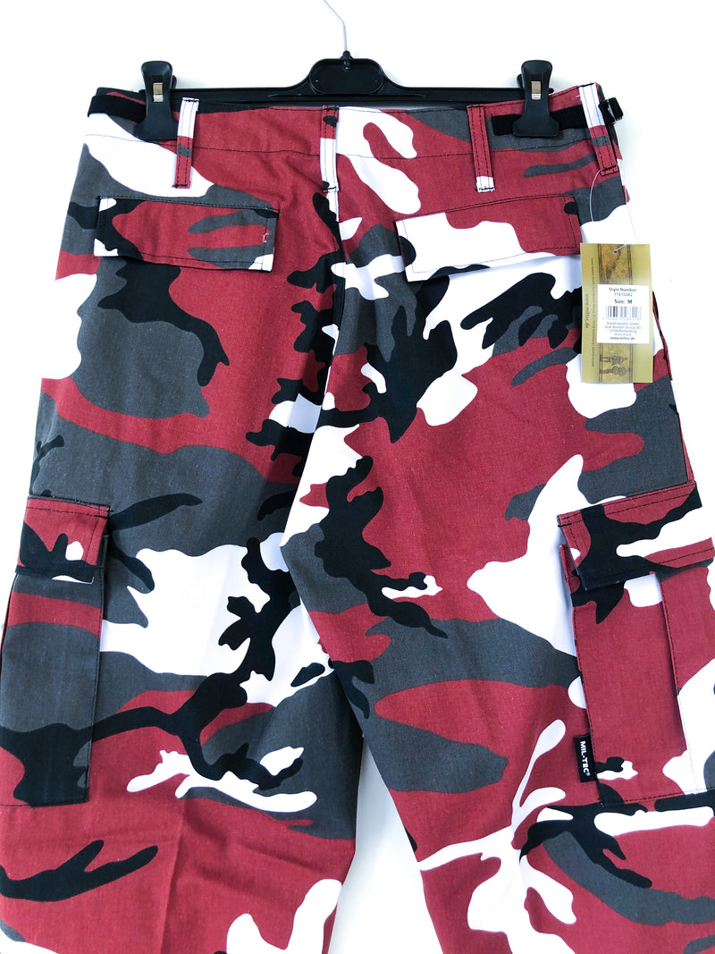 US Red Camo BDU Ranger Field Pants