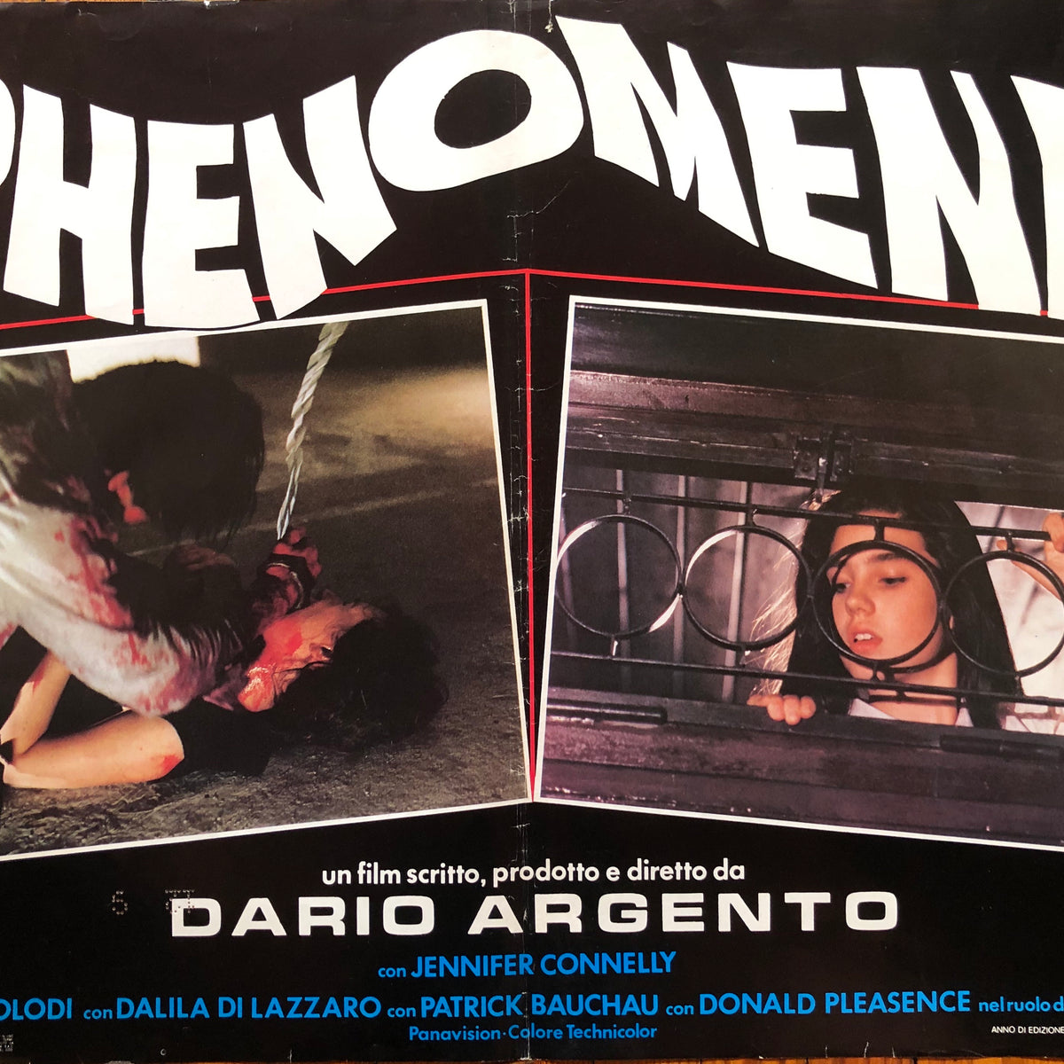 Fotobusta Phenomena 1985