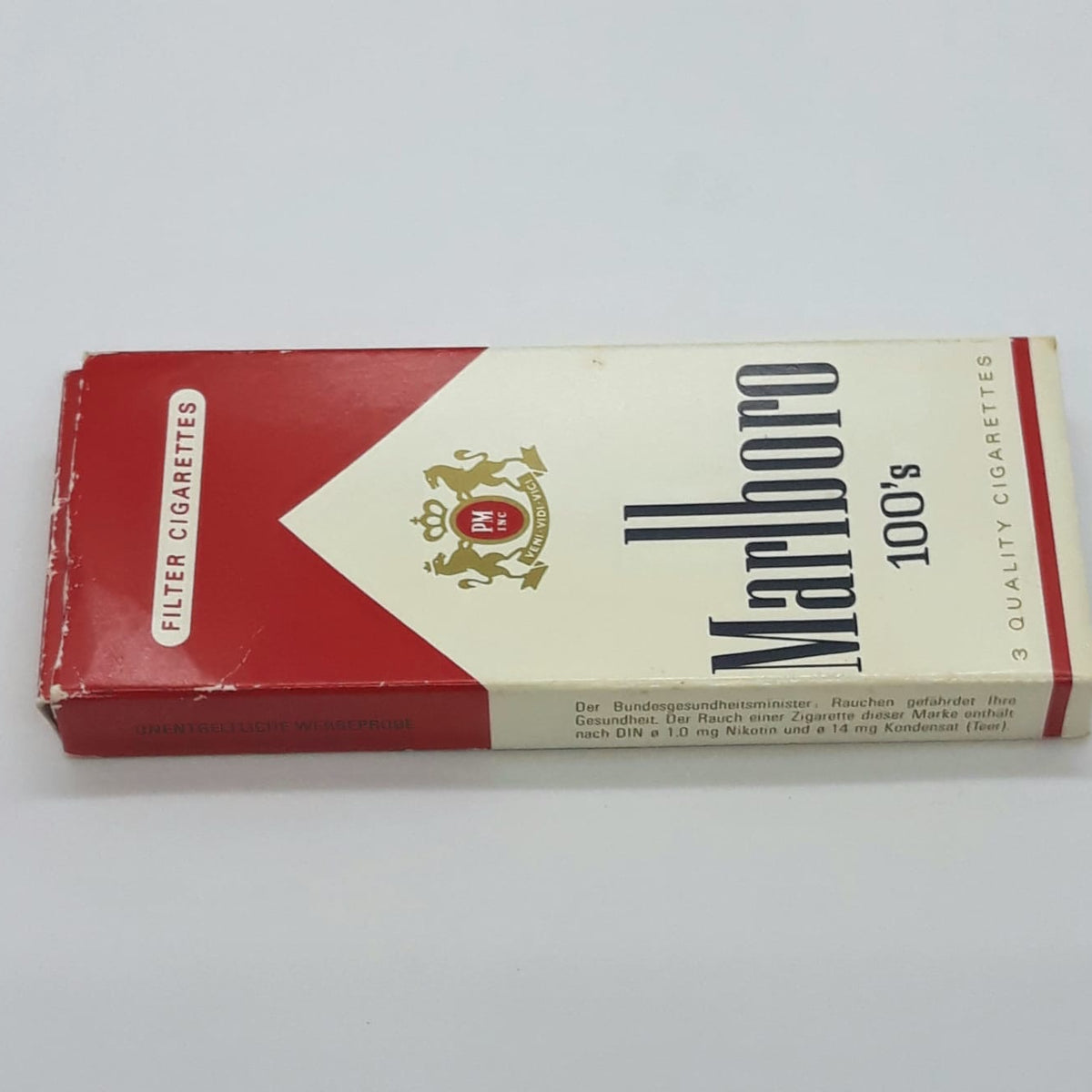 Pacchetto sigarette Marlboro 100’s VTG 80’s