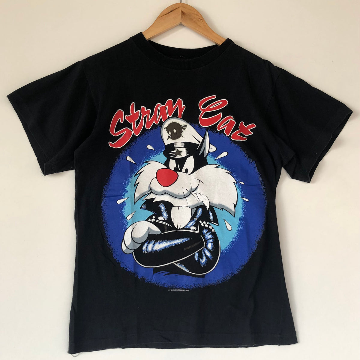T shirt Warner Stray Cat 1989 USA TgS