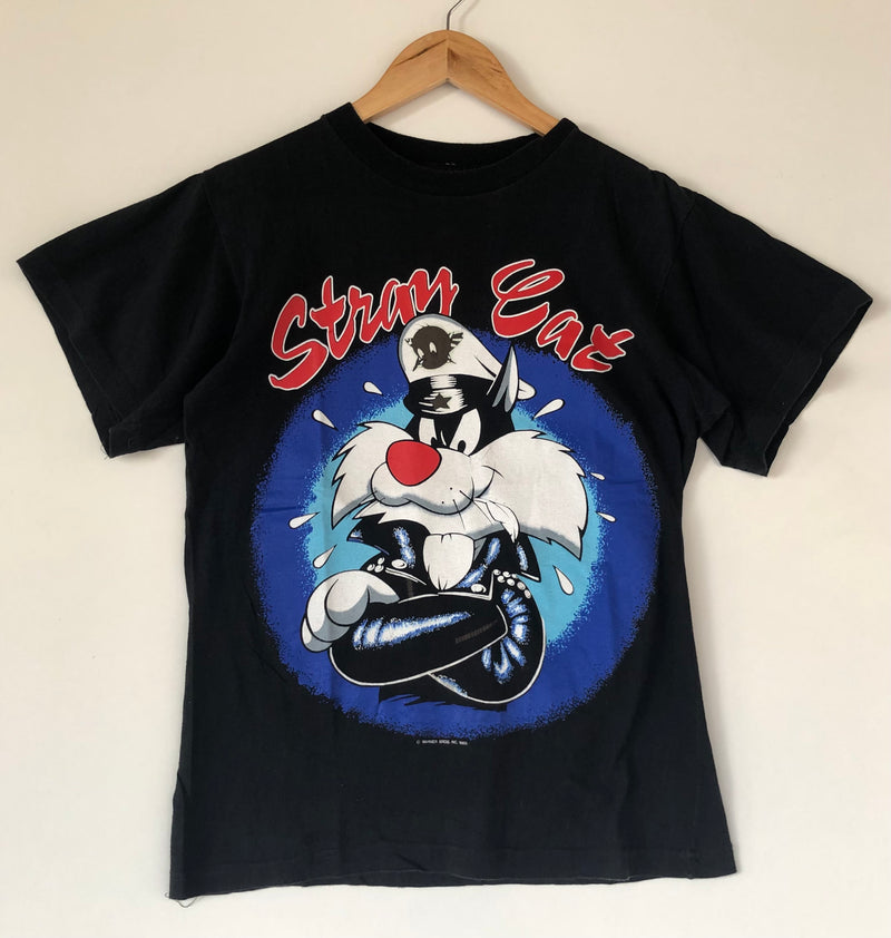 T shirt Warner Stray Cat 1989 USA TgS