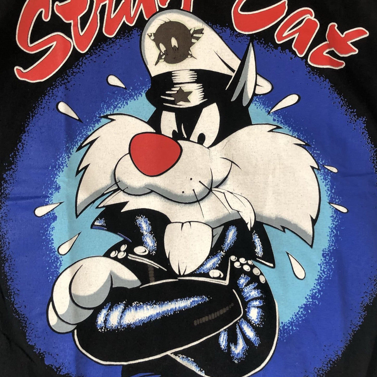 T shirt Warner Stray Cat 1989 USA TgS