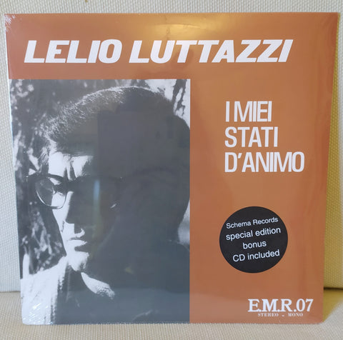 LP OST LELIO LUTTAZZI I MIEI STATI D'ANIMO BONUS CD INCLUDED SEALED SPECIAL EDITION