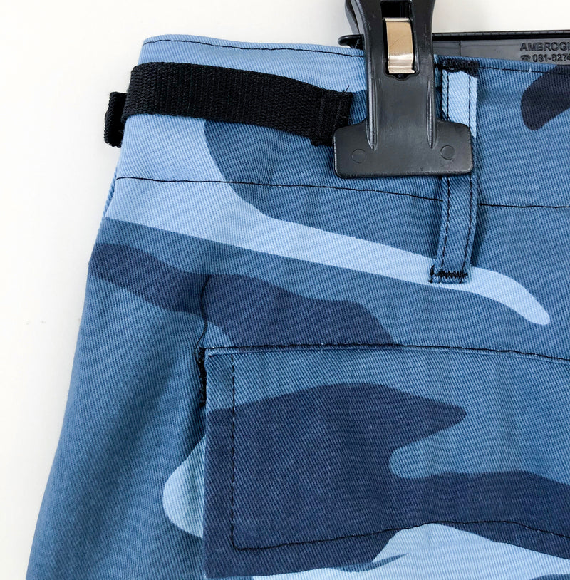 US Blue Camo BDU Ranger Field Pants