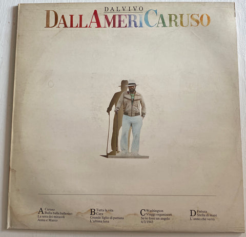 LP LUCIO DALLA - DALLAMERICACARUSO DAL VIVO RCA PL 71182 (2) ANNO 1986
