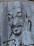 Giacca Denim Handmade Snoop Dog tribute 90's