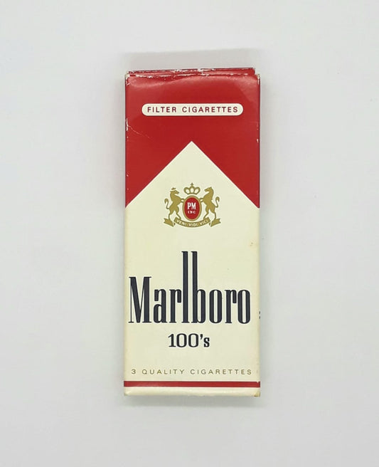 Pacchetto sigarette Marlboro 100’s VTG 80’s