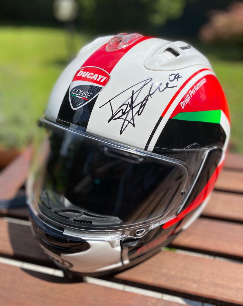 Casco Arai GP MUGELLO SIGNED Dovizioso