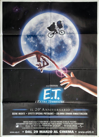 Poster E.T 1982 20th Anniversary