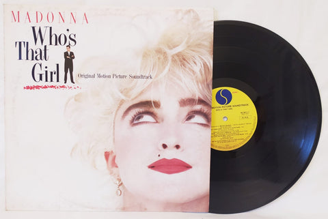 LP MADONNA WHO'S THAT GIRL ORIGINAL MOTION PICTURE SOUNDTRACK