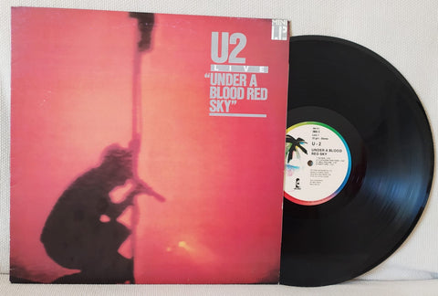 LP U2 UNDER A BLOOD RED SKY
