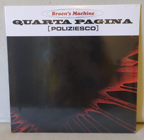 LP OST SEALED BRAEN'S MACHINE QUARTA PAGINA (POLIZIESCO)