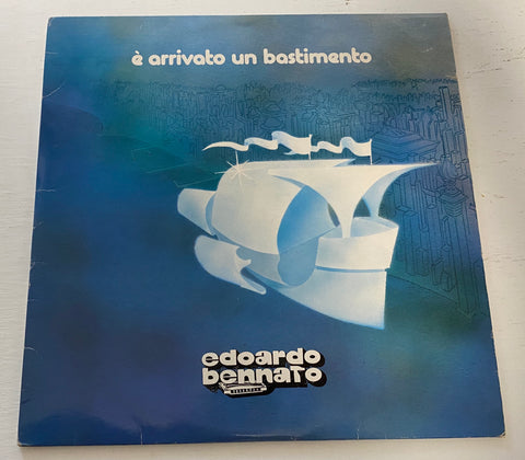 LP EDOARDO BENNATO È ARRIVATO UN BASTIMENTO RICORDI EB 5509 ITALIA 1983