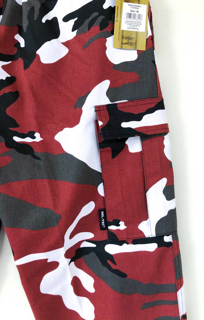 US Red Camo BDU Ranger Field Pants