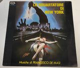 LP OST LO SQUARTATORE DI NEW YORK - FRANCESCO DE MASI BEAT LPF 055 ANNO 1982