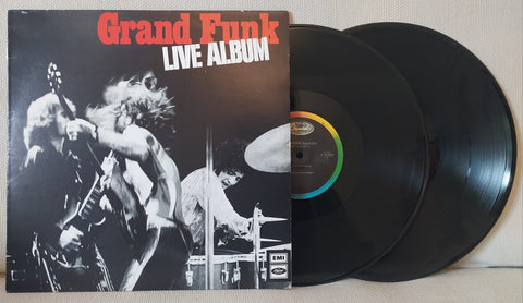 LP GRAND FUNK RAILROAD LIVE ALBUM