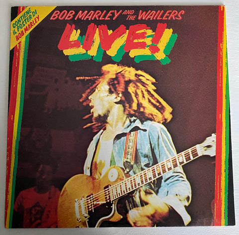 LP BOB MARLEY E THE WAILERS - “LIVE” 1975