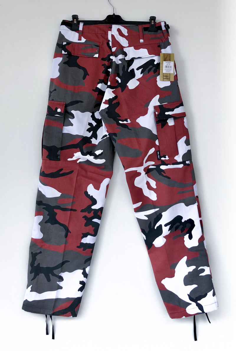 US Red Camo BDU Ranger Field Pants