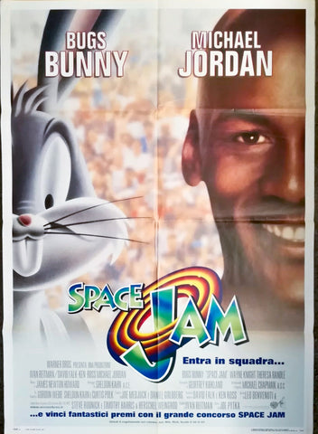 Poster Space Jam 1996 Italy