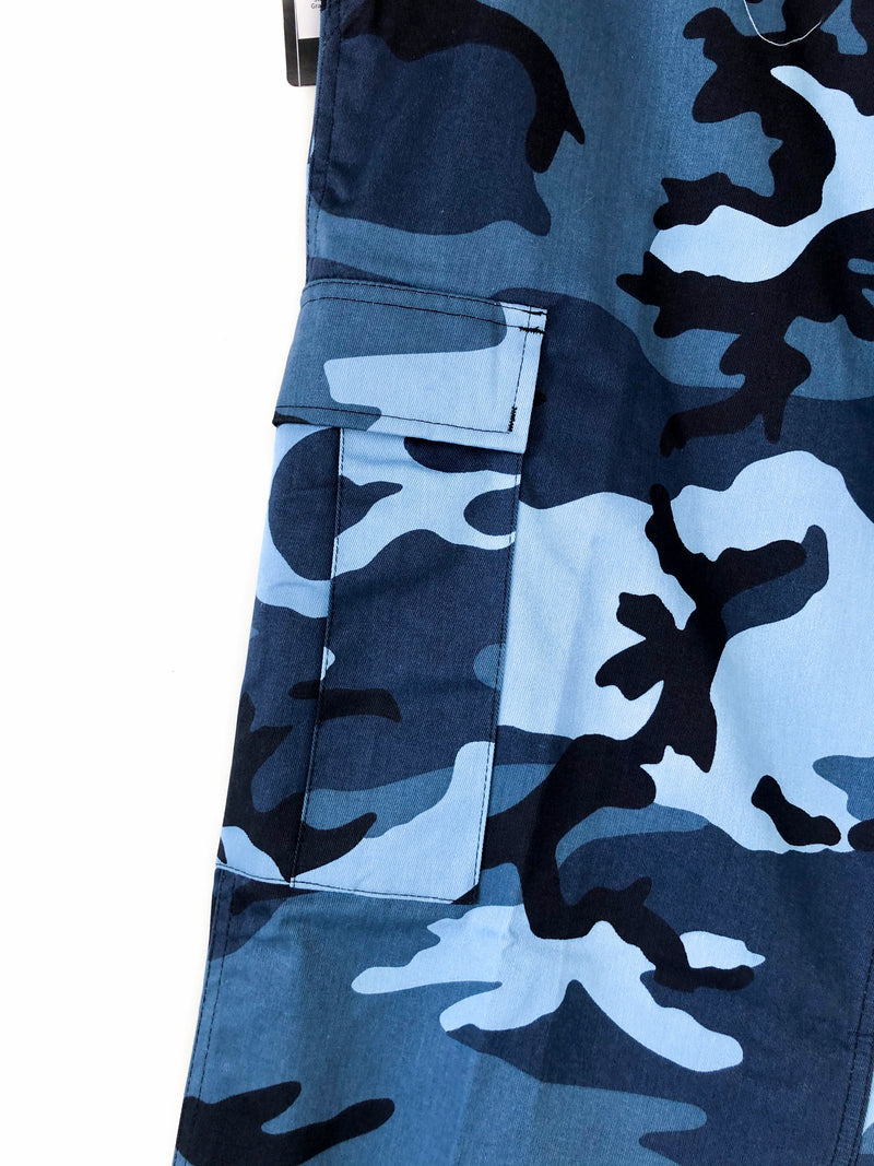 US Blue Camo BDU Ranger Field Pants