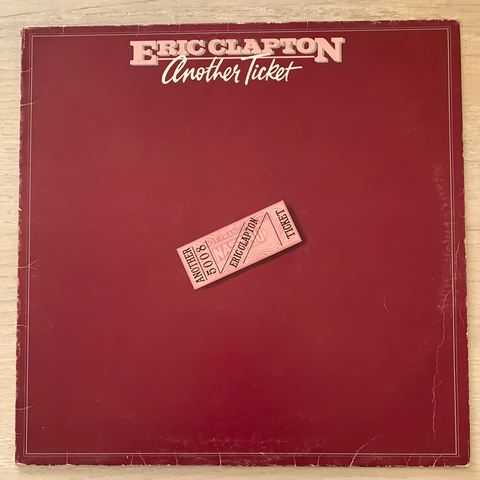 LP ANOTHER TICKET - ERIC CLAPTON