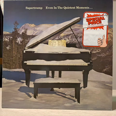 LP EVEN IN THE QUIETEST MOMENTS... - SUPERTRAMP