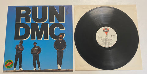 LP RUN DMC - TOUGHER THAN LEATHER UK PRESS 1988